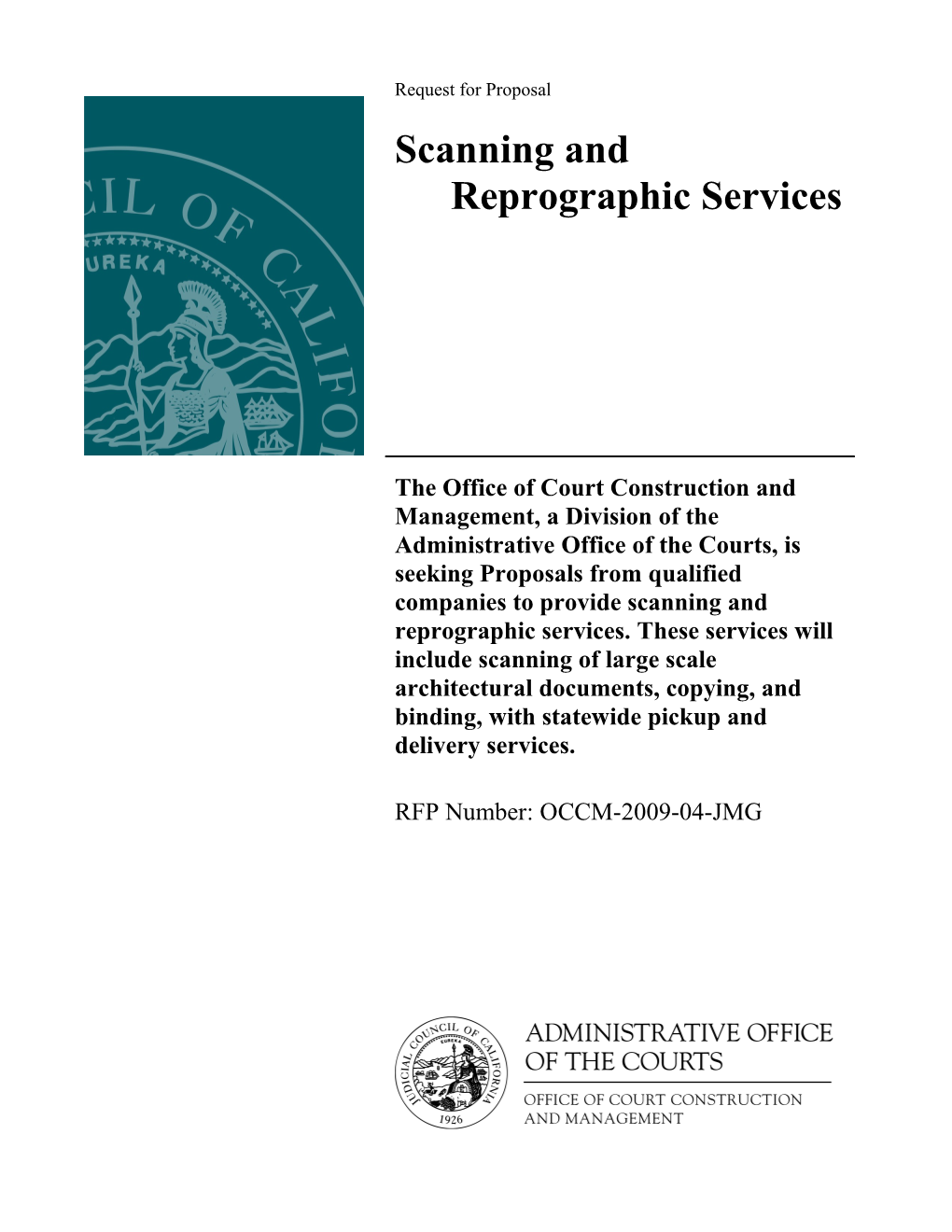 Scanning and Reprographic Services