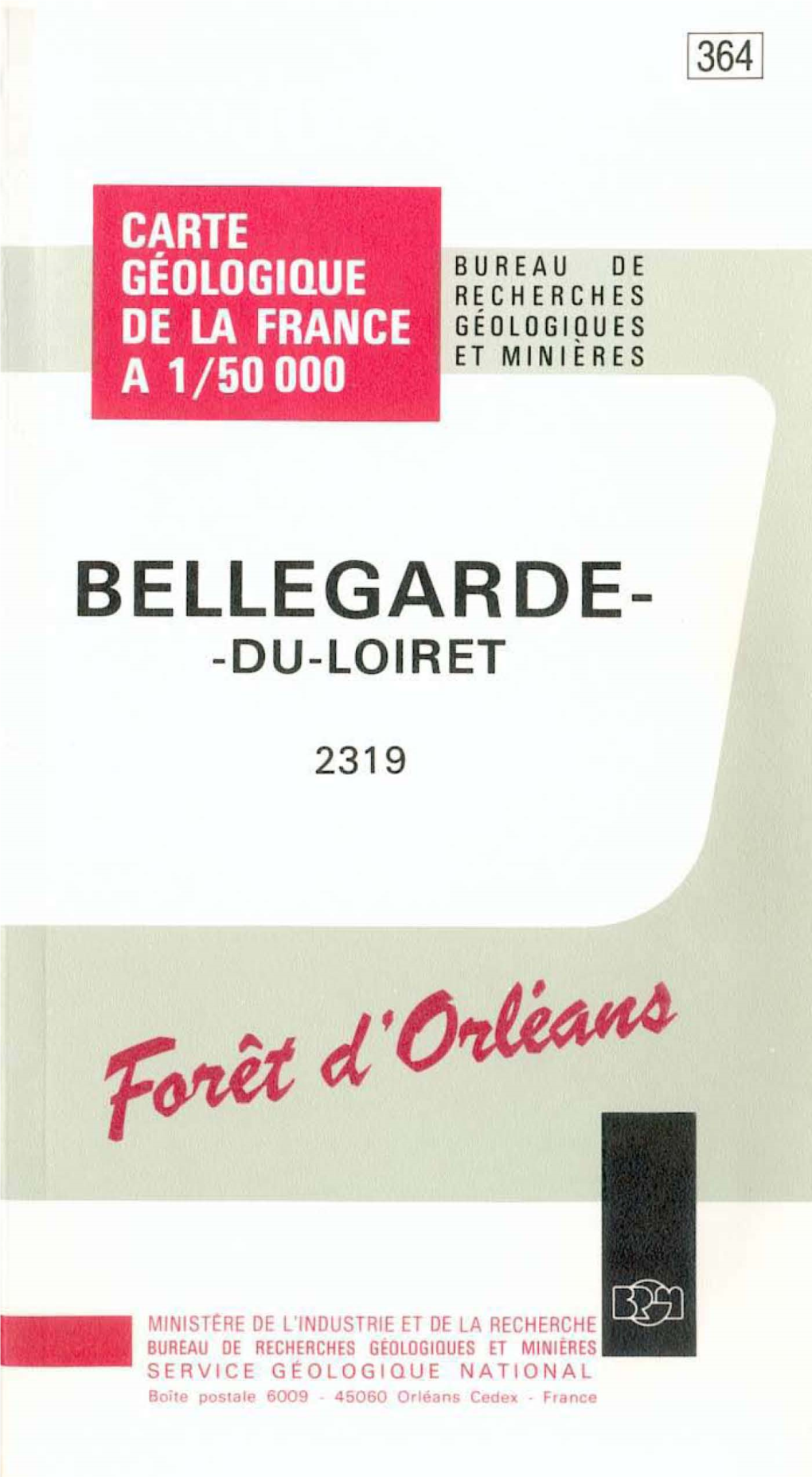 Bellegarde-Du-Loiret a 1/50 000