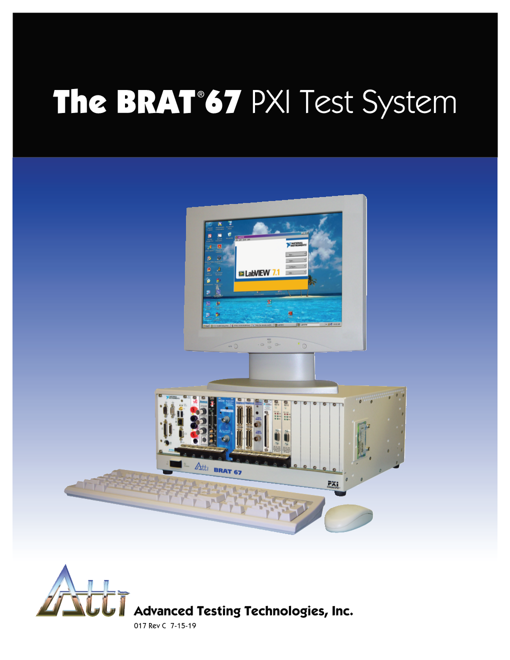 The BRAT®67 PXI Test System
