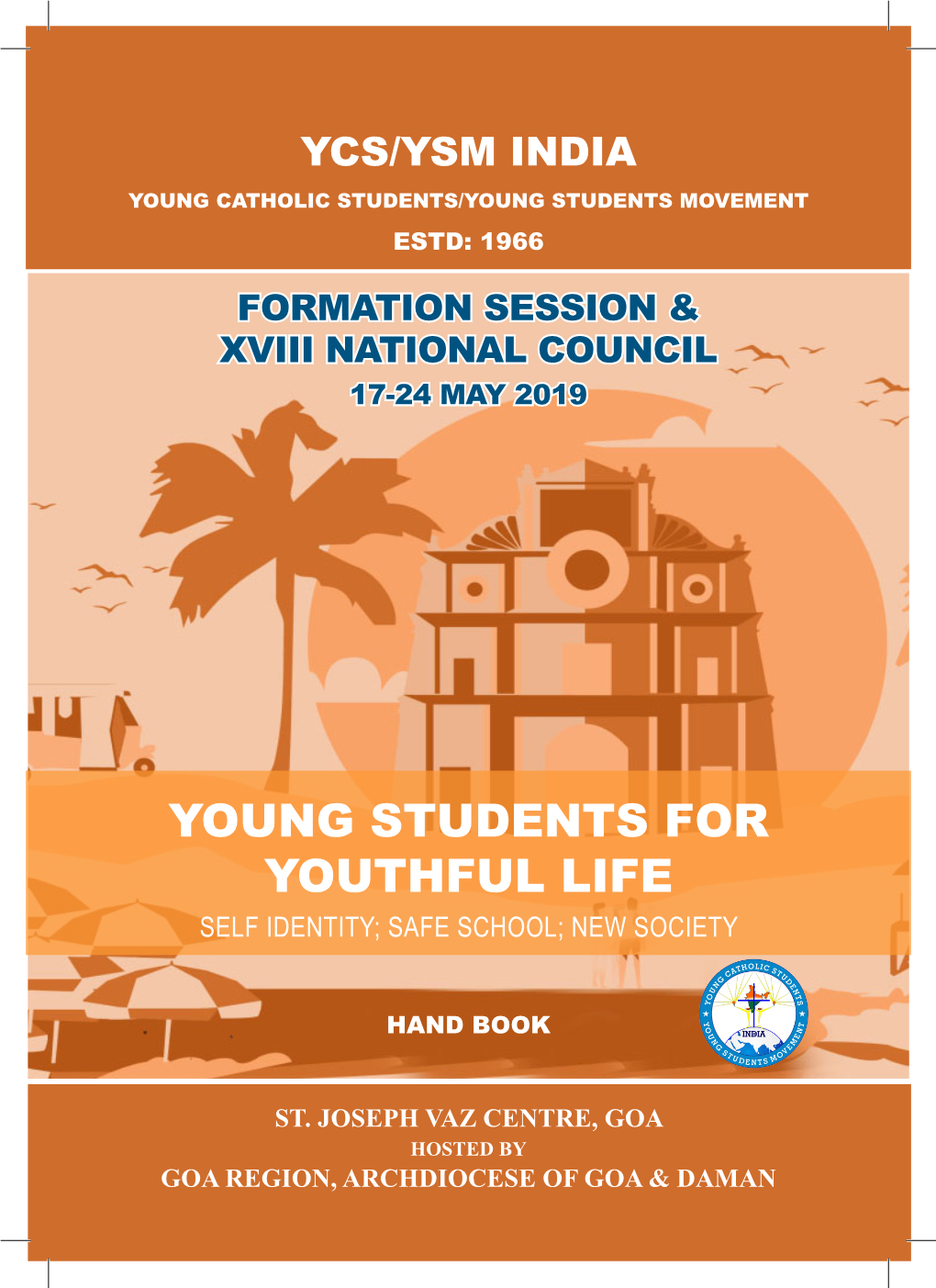 Hand Book:FORMATION SESSION & XVIII NATIONAL COUNCIL (17-24 MAY 2019)
