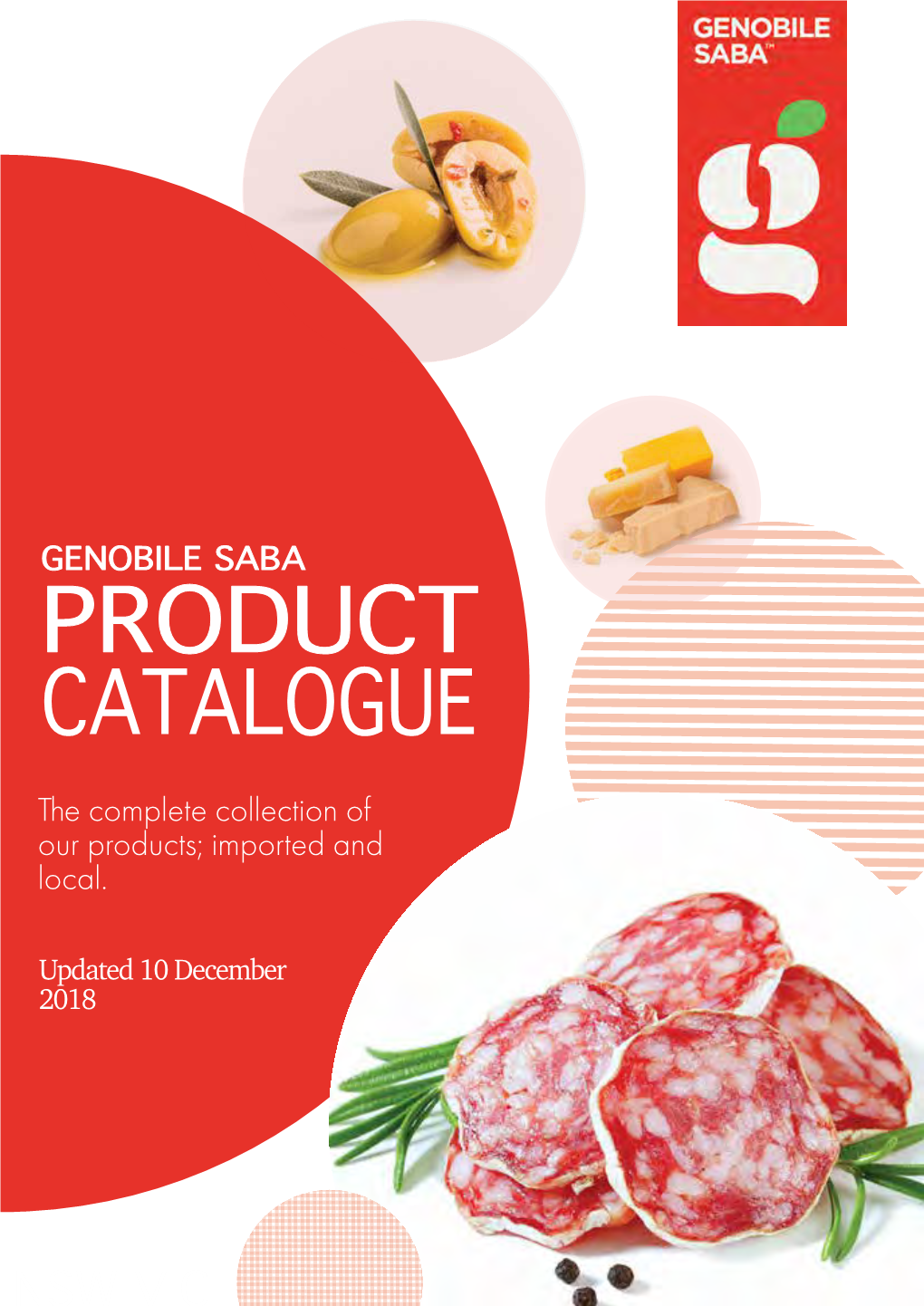GENOBILE SABA PRODUCT CATALOGUE the Complete Collection of Our Products; Imported and Local