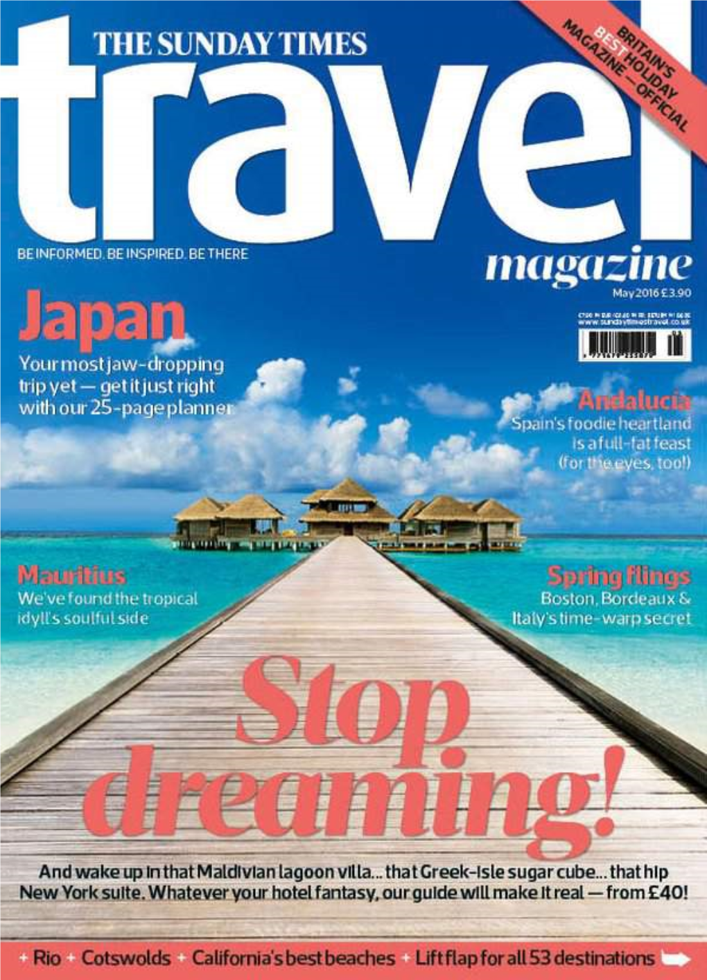 NEW Travel Mag Masthead Black