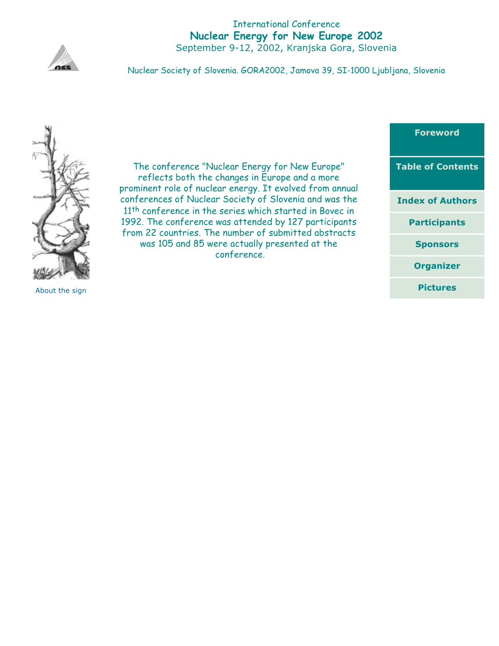 Proceedings of the International Conference Nuclear Energy for New Europe 2002