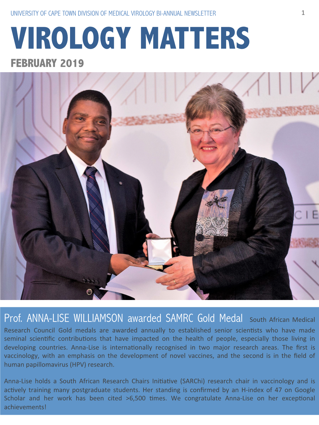 Virology Matters February 2019