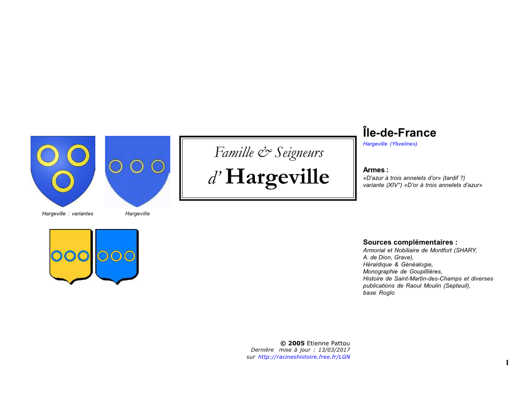 D' Hargeville