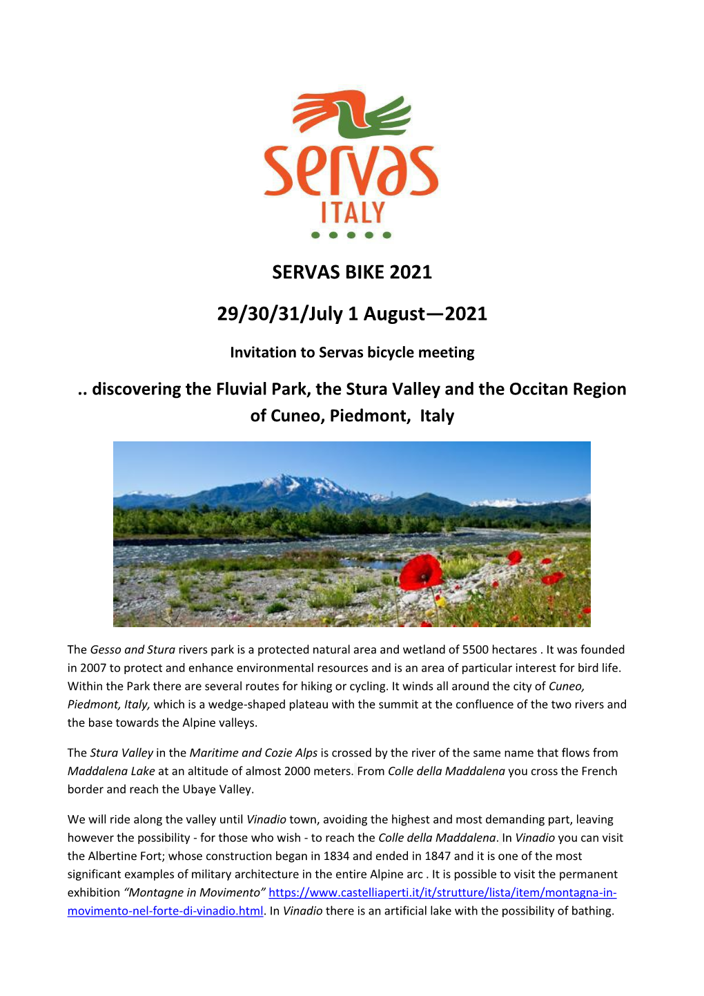 Servas Bike Meeting
