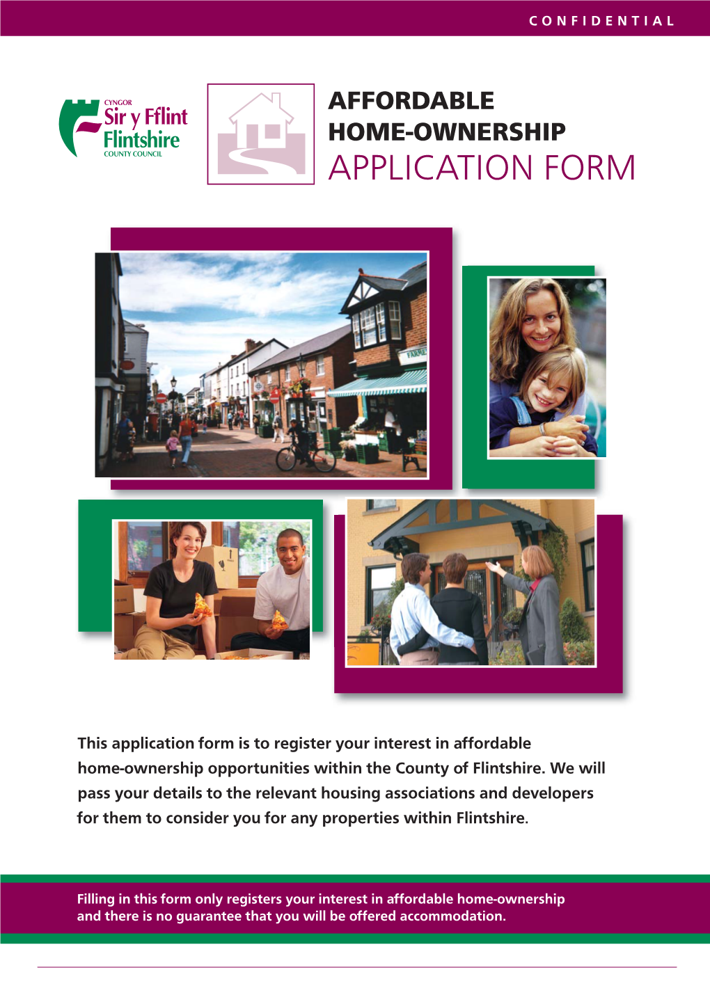 Affordable Home-Ownership Opportunities Within the County of Flintshire