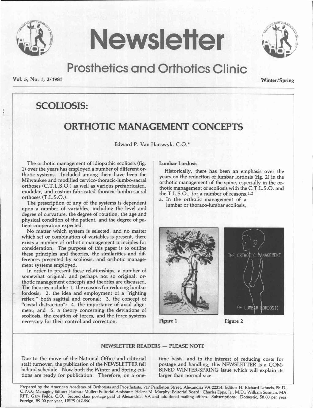 Scoliosis: Orthotic Management Concepts