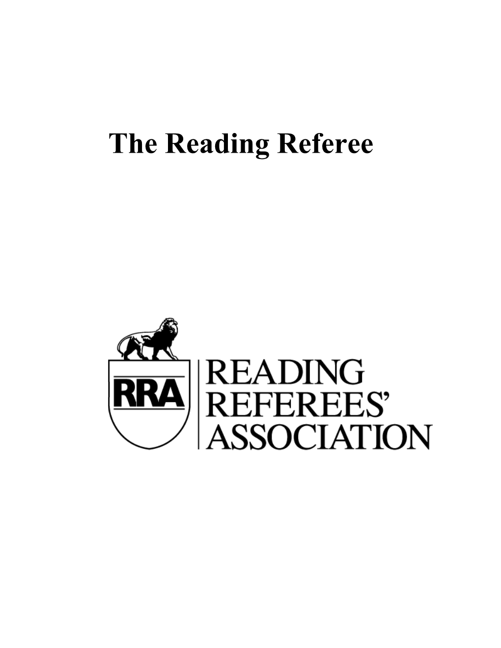 The Reading Referee