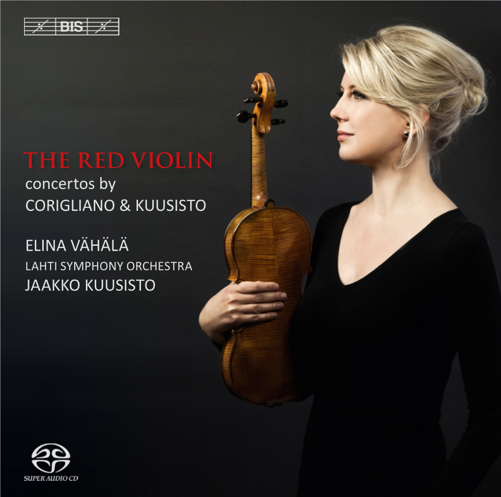 THE RED VIOLIN Concertos by CORIGLIANO & KUUSISTO