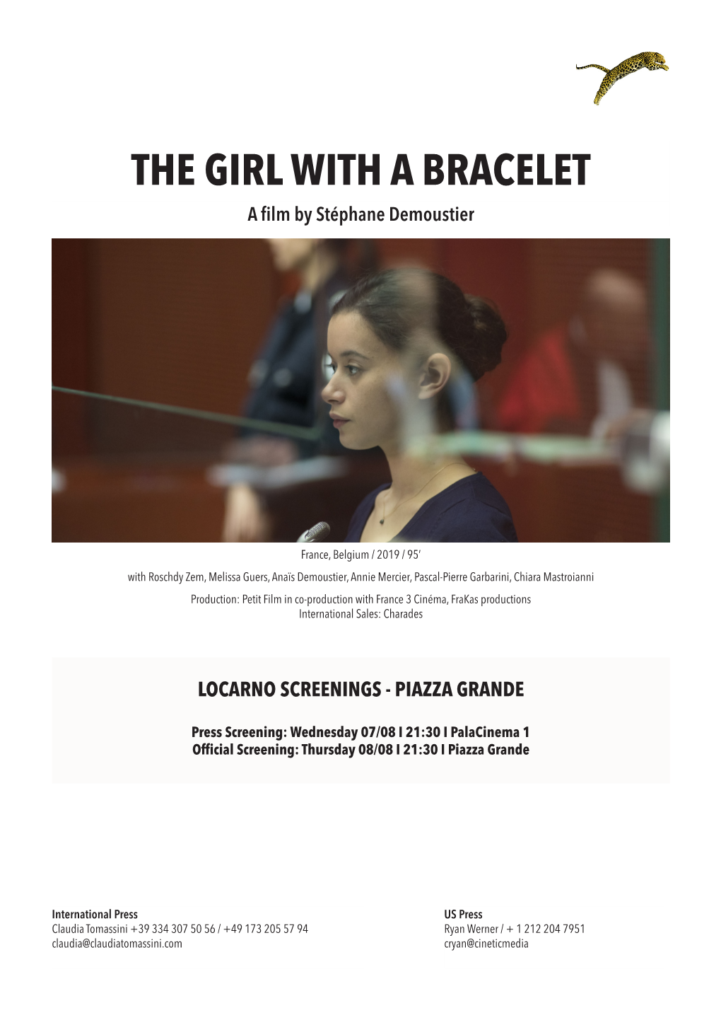 THE GIRL with a BRACELET a Film by Stéphane Demoustier