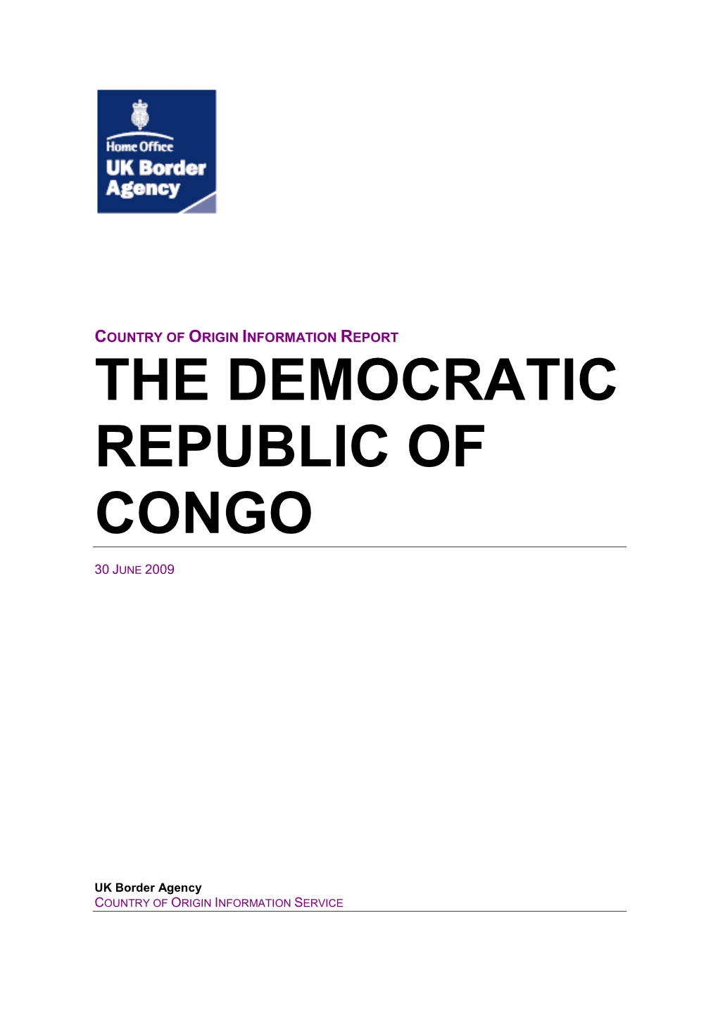 The Democratic Republic of Congo