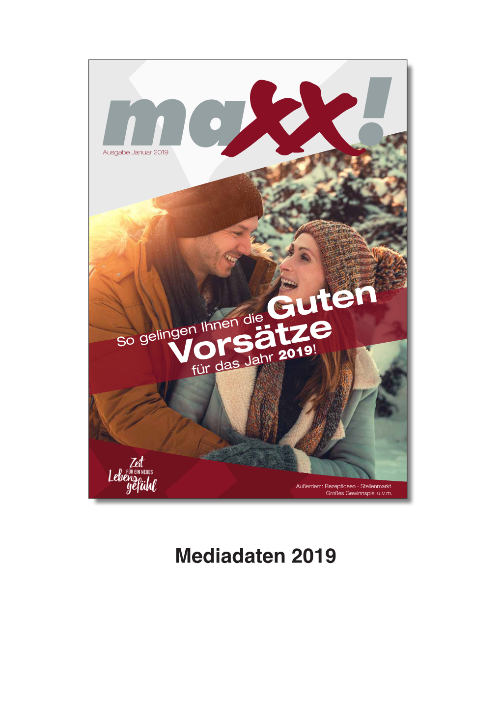 Mediadaten Maxx News 2019.Indd