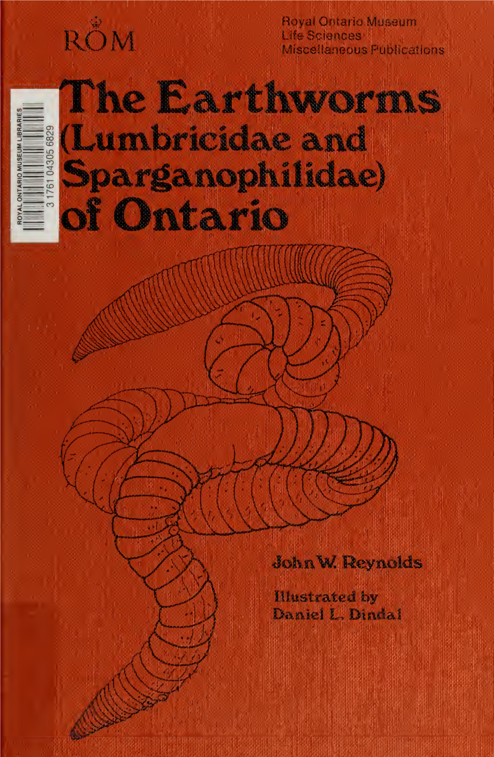 The Earthworms (Lumbricidae and Sparganophilidae) of Ontario