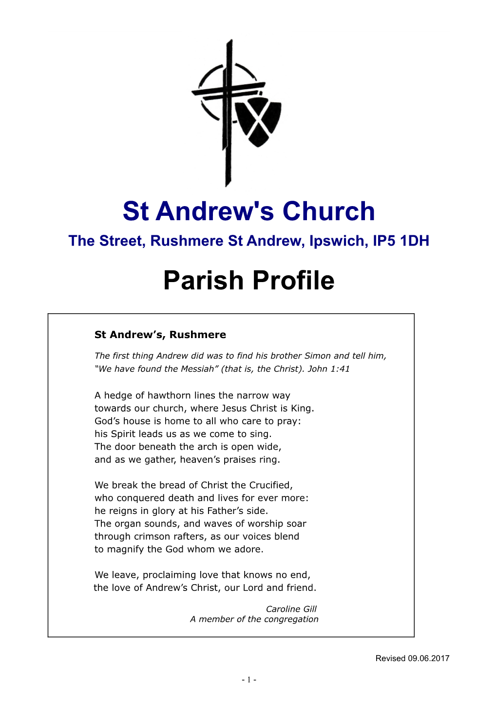 St Andrew's Church Parish Profile