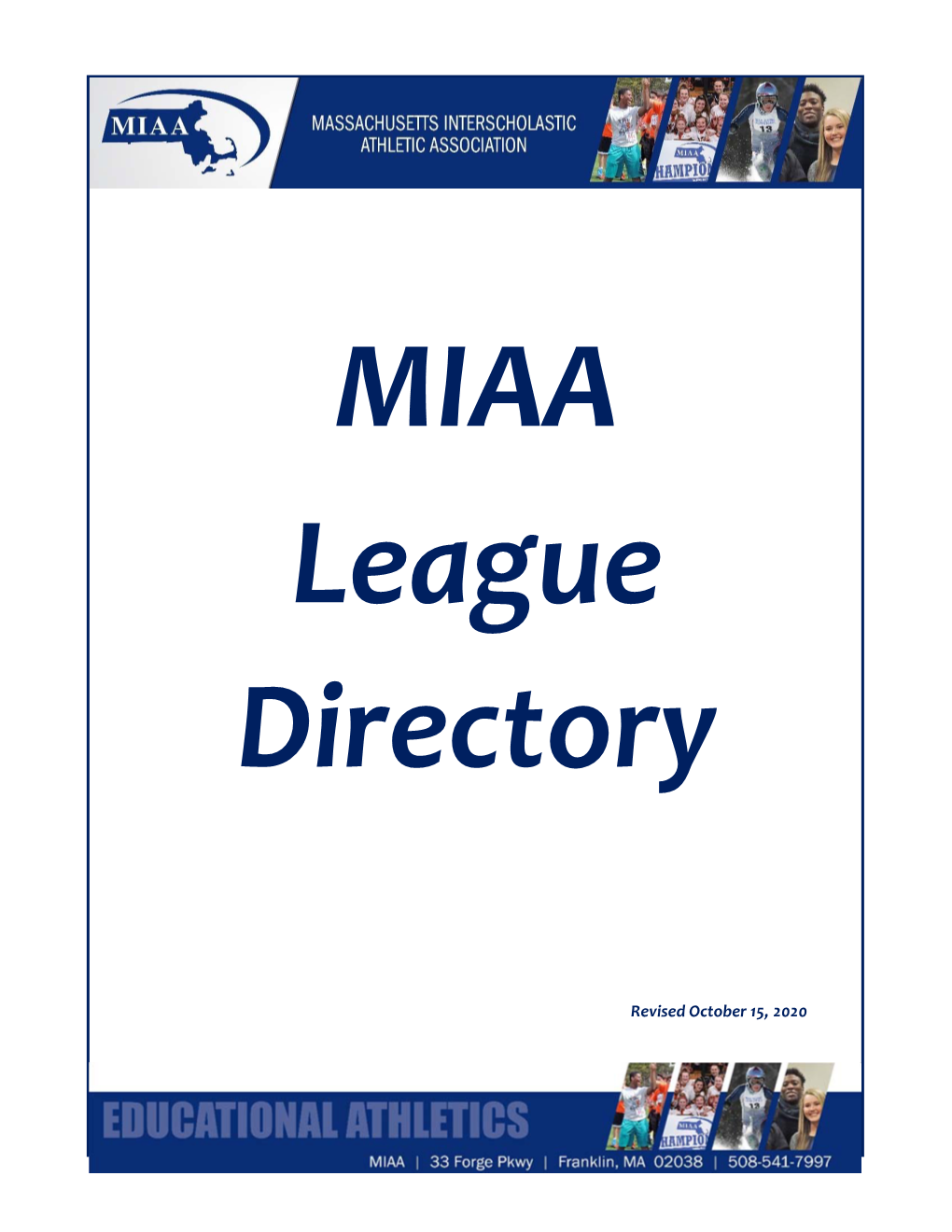 MIAA League Directory