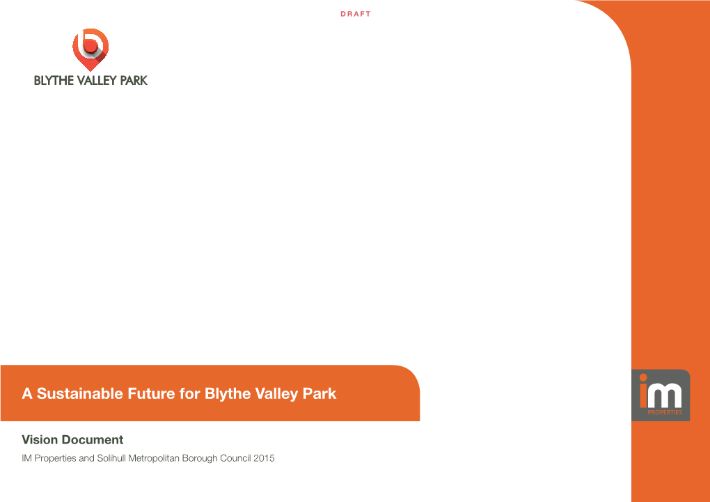 A Sustainable Future for Blythe Valley Park