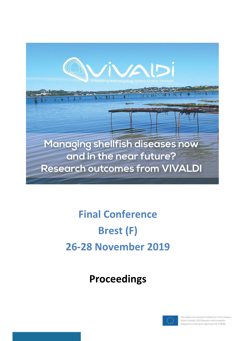 Final Conference Brest (F) 26-28 November 2019 Proceedings