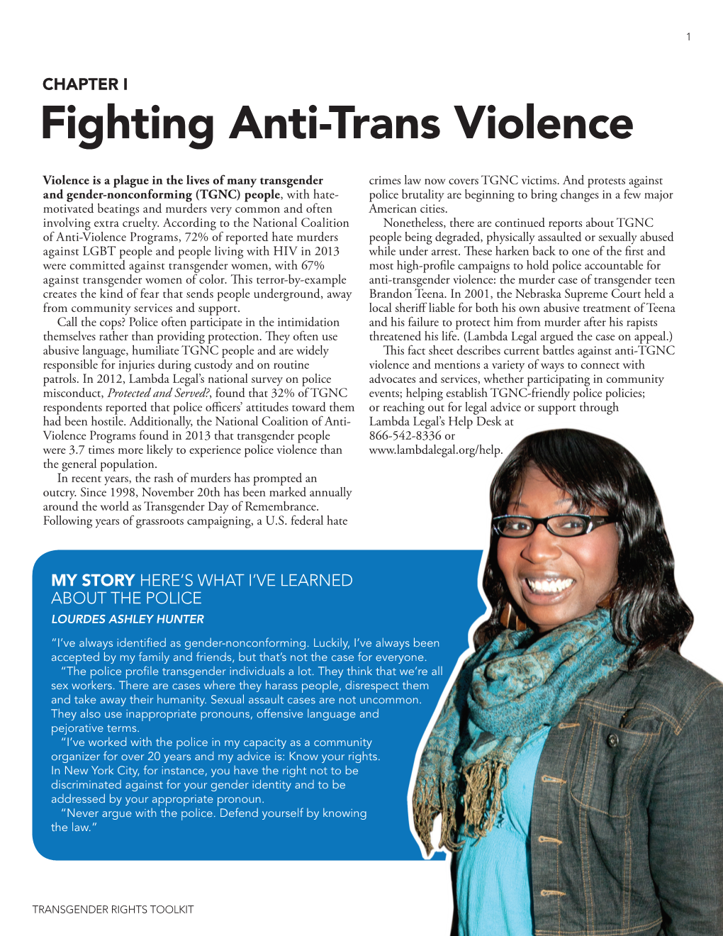 Fighting Anti-Trans Violence