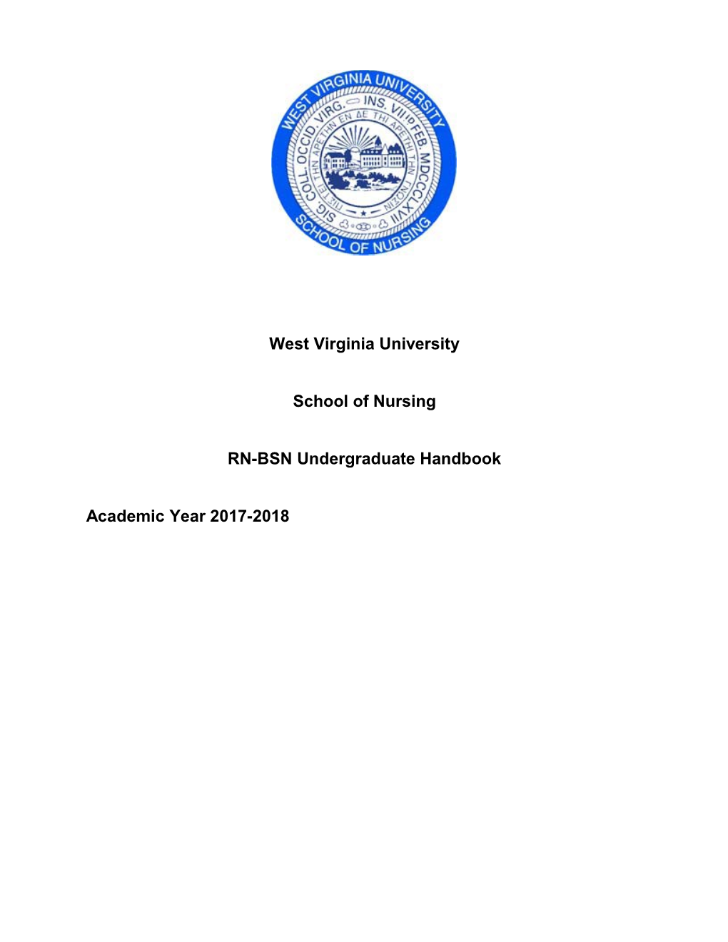 West Virginia University School of Nursing