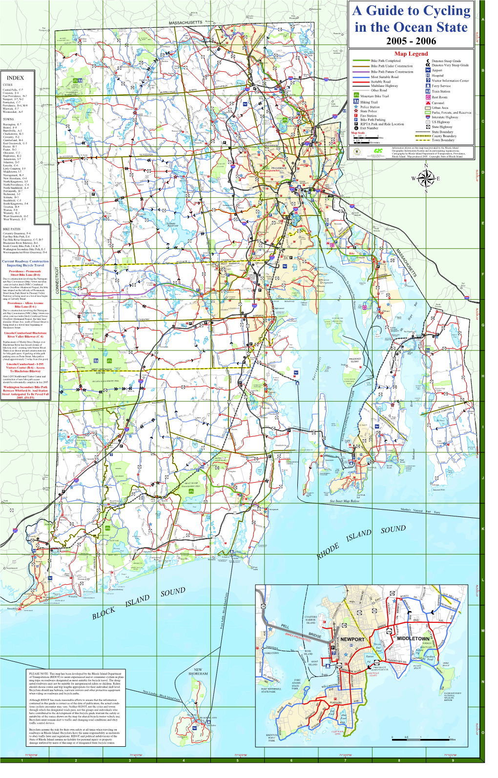 States / Rhode Island / Rhode Island Statebikemap.Pdf