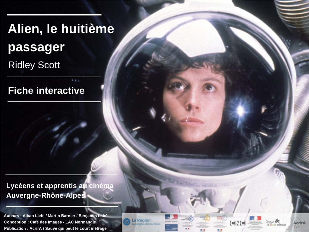 Alien, Le Huitième Passager Ridley Scott