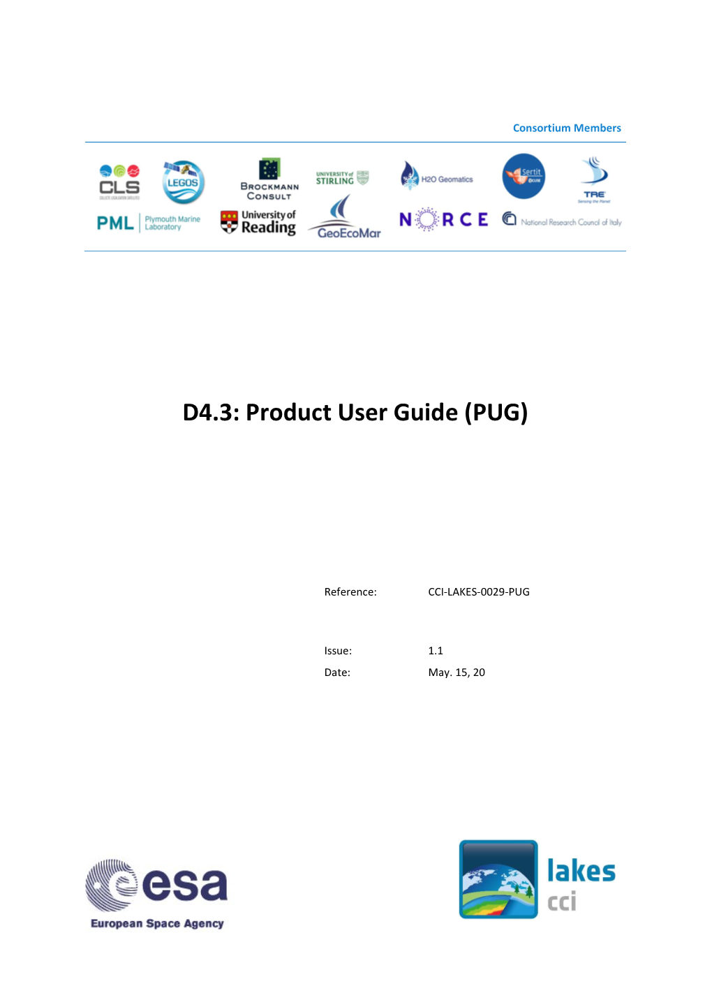 D4.3: Product User Guide (PUG)