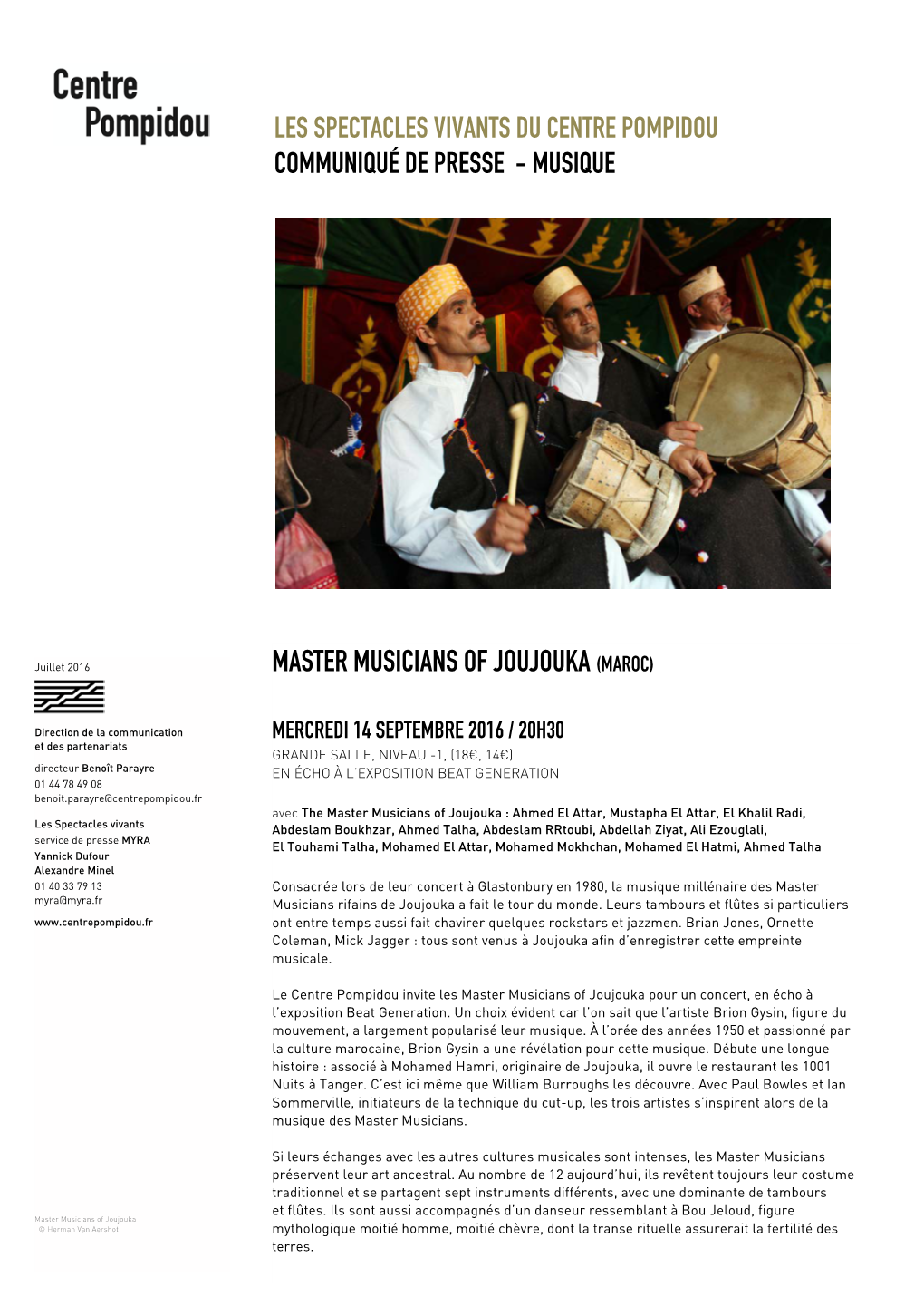 Master Musicians of Joujouka