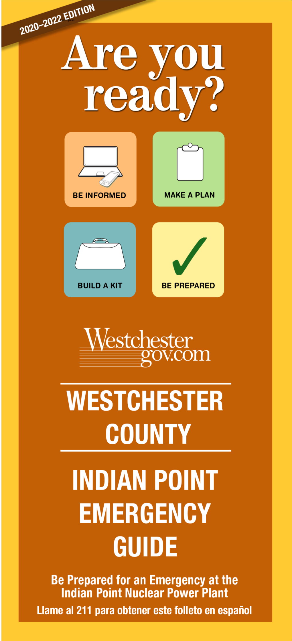 Westchester County Indian Point Emergency Guide
