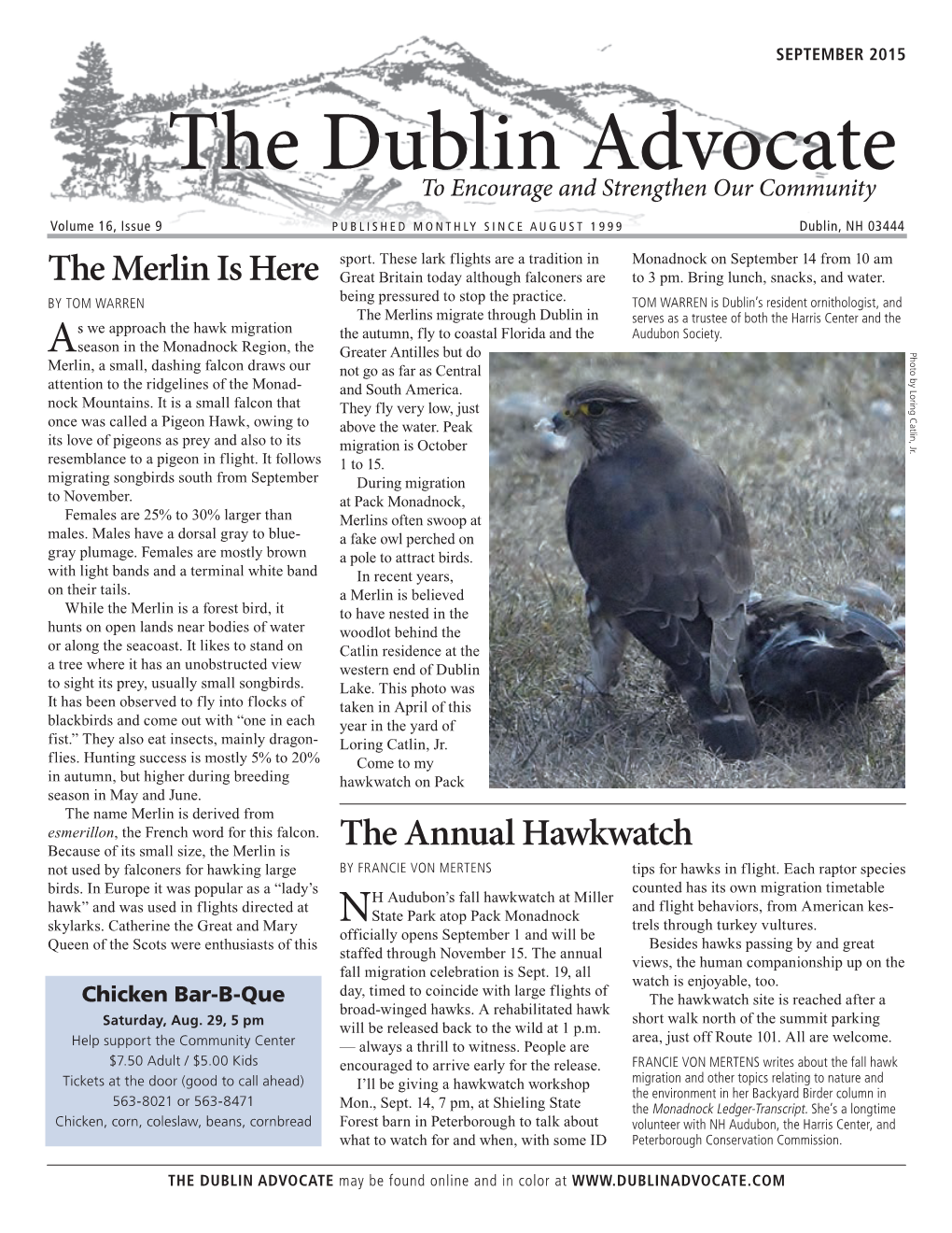 September 2015 Advocate