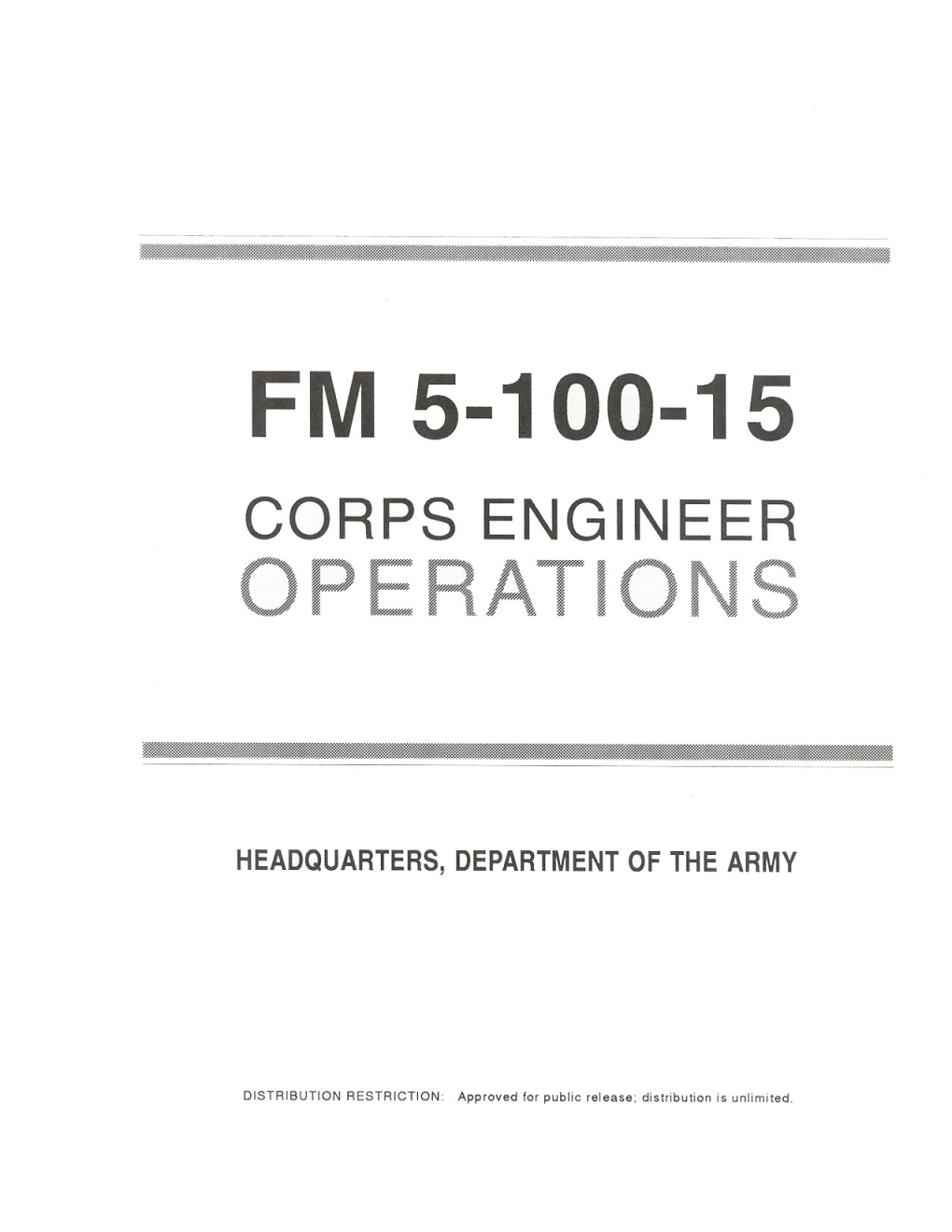 FM 5-100-15: Corps Engineer Operations