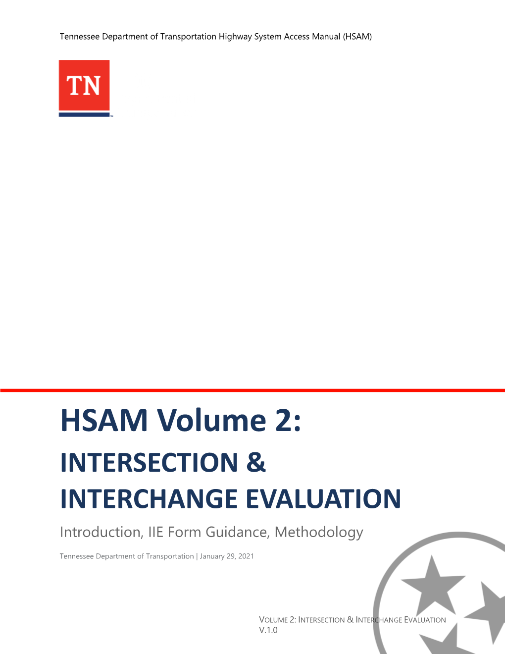 HSAM Volume 2: Intersection & Interchange Evaluation