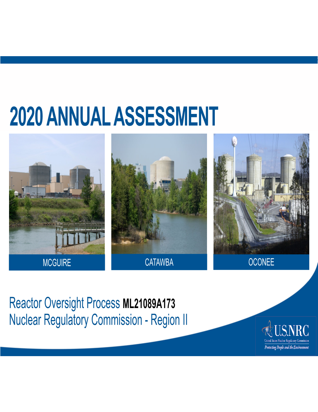 2020 Annual Assessment
