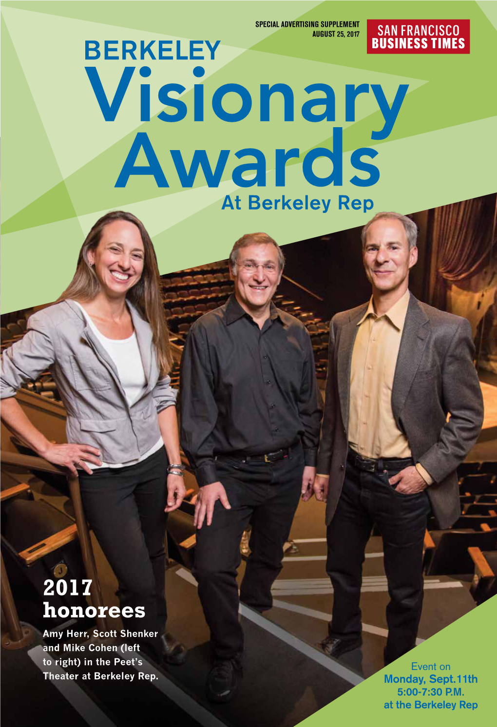 Berkeley Visionary Awards (Aug. 2017)