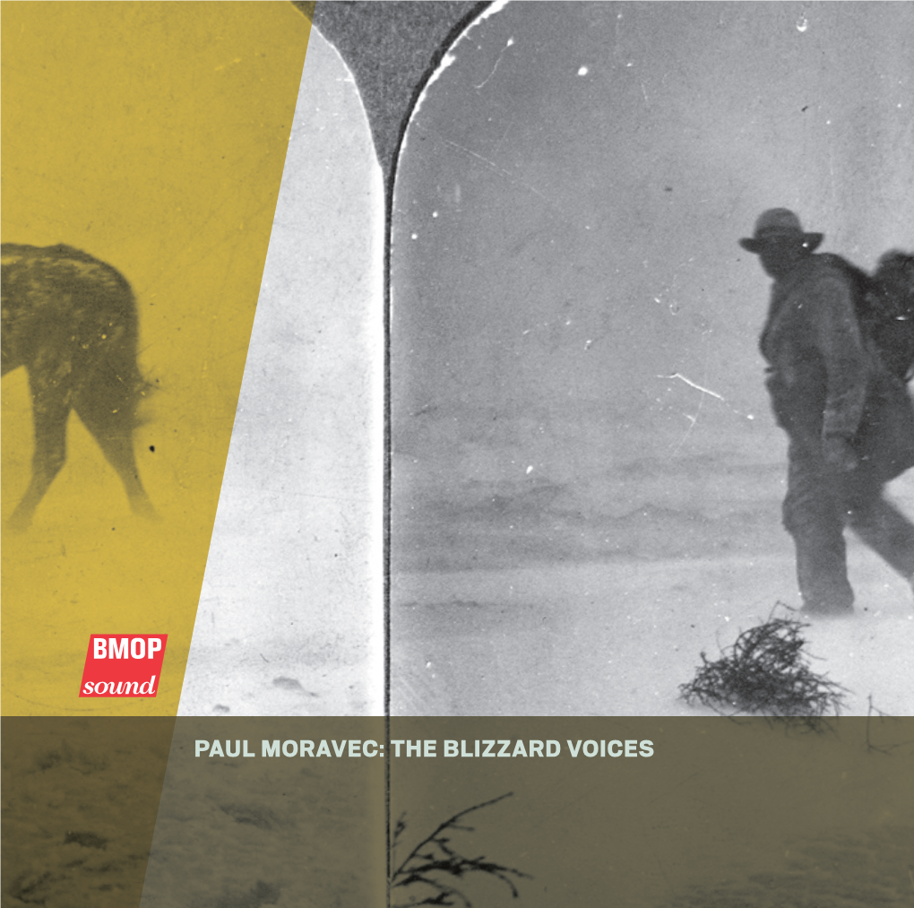 PAUL MORAVEC: the BLIZZARD VOICES the BLIZZARD VOICES (2008) PAUL MORAVEC B