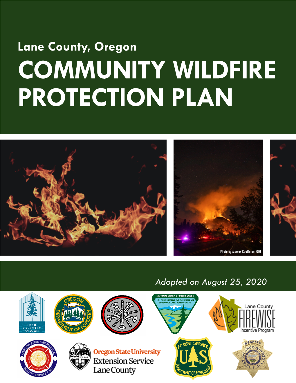 Lane County Community Wildfire Protection Plan