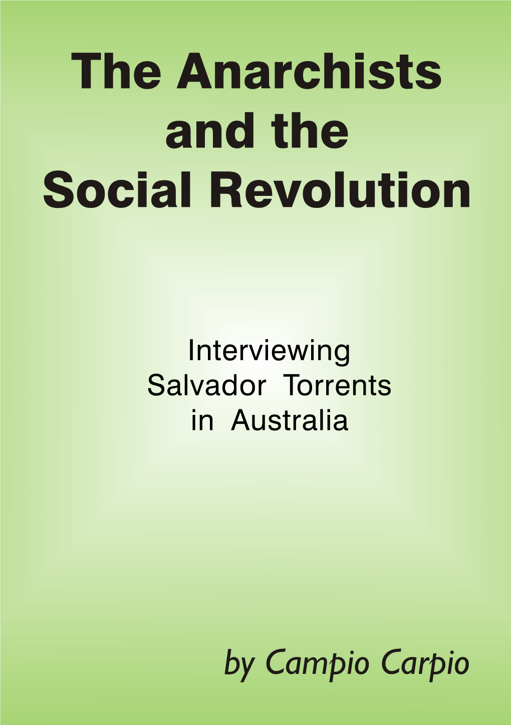 Interviewing Salvador Torrents in Australia