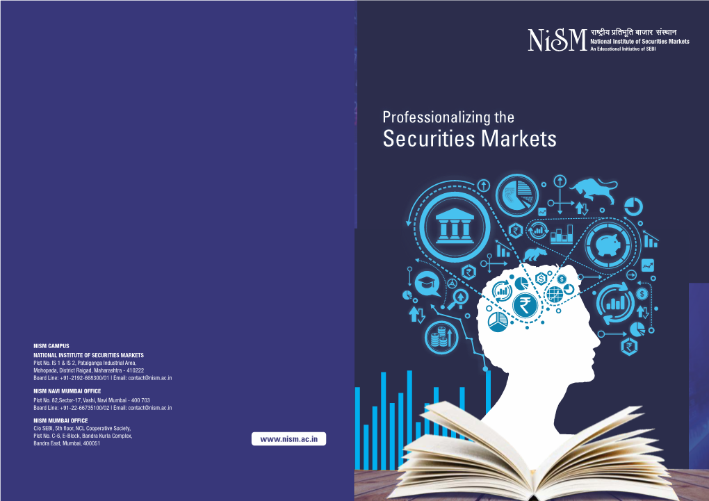 NEW NISM Corporate Brochure.Cdr