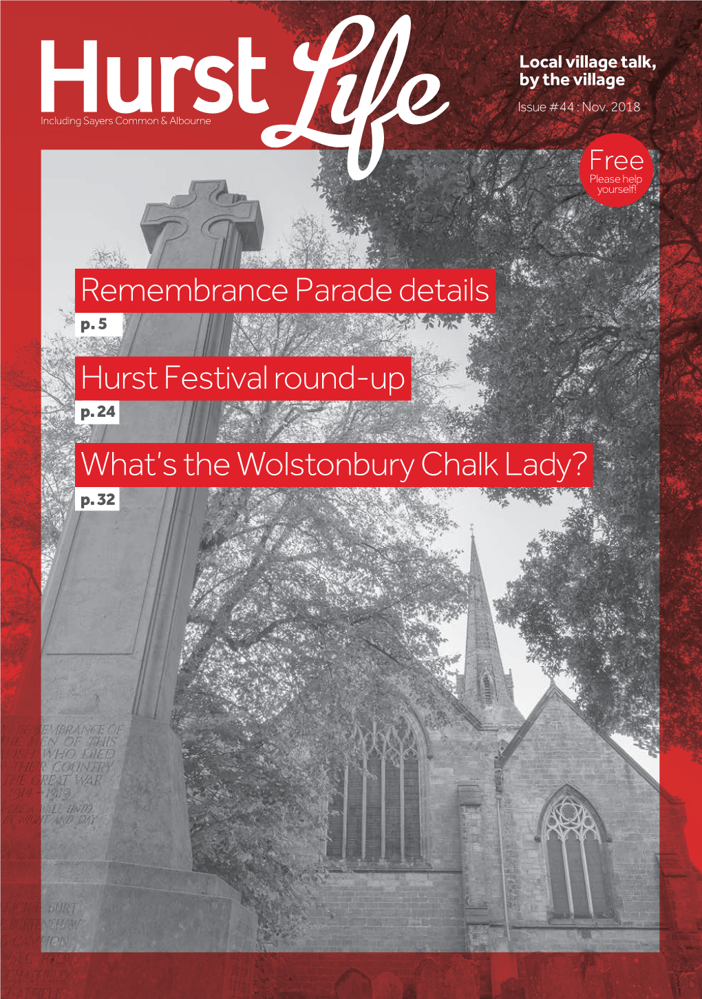 Hurst Festival Round-Up What's the Wolstonbury Chalk Lady?