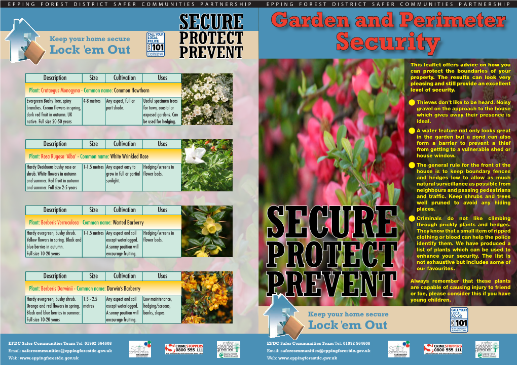 Garden and Perimeter Security