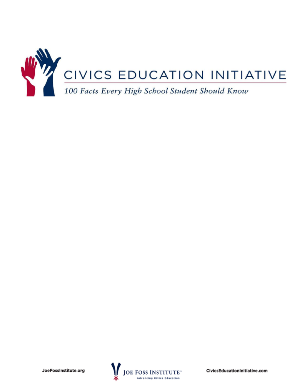 Civics Education Initiative Enacted (As of July 2017) Current Civics Requirement Equal to Or Greater Than CEI