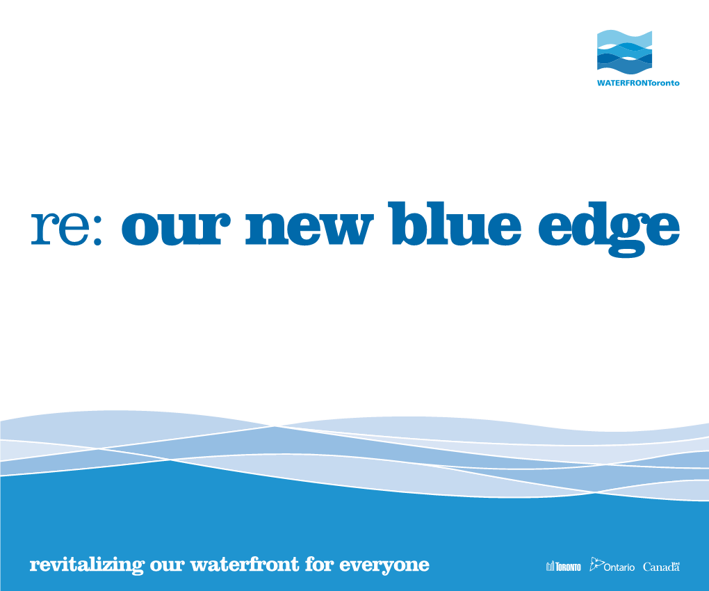 Waterfront Toronto Vision Brochure (Updated 2012)