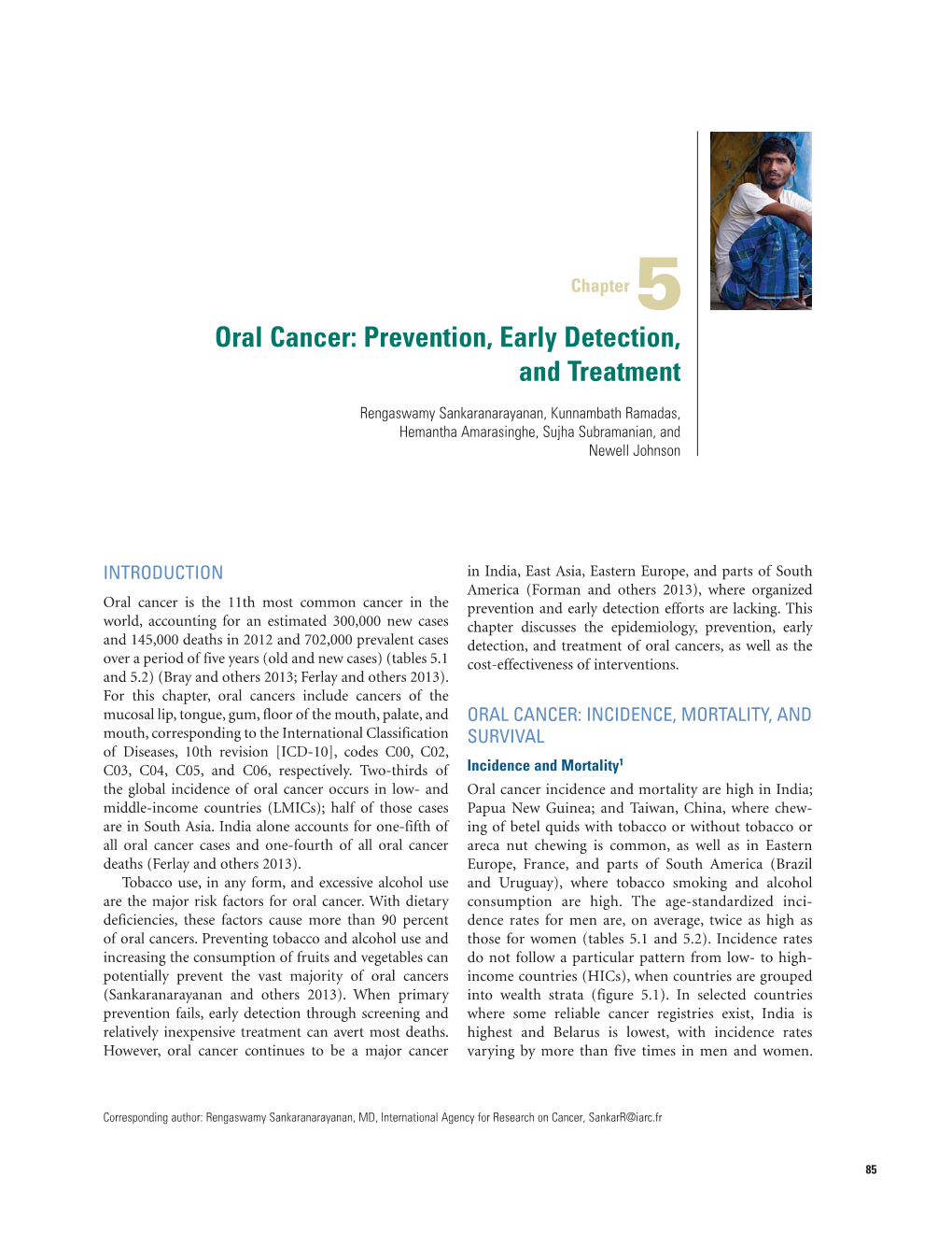 Oral Cancer: Prevention, Early Detection, and Treatment