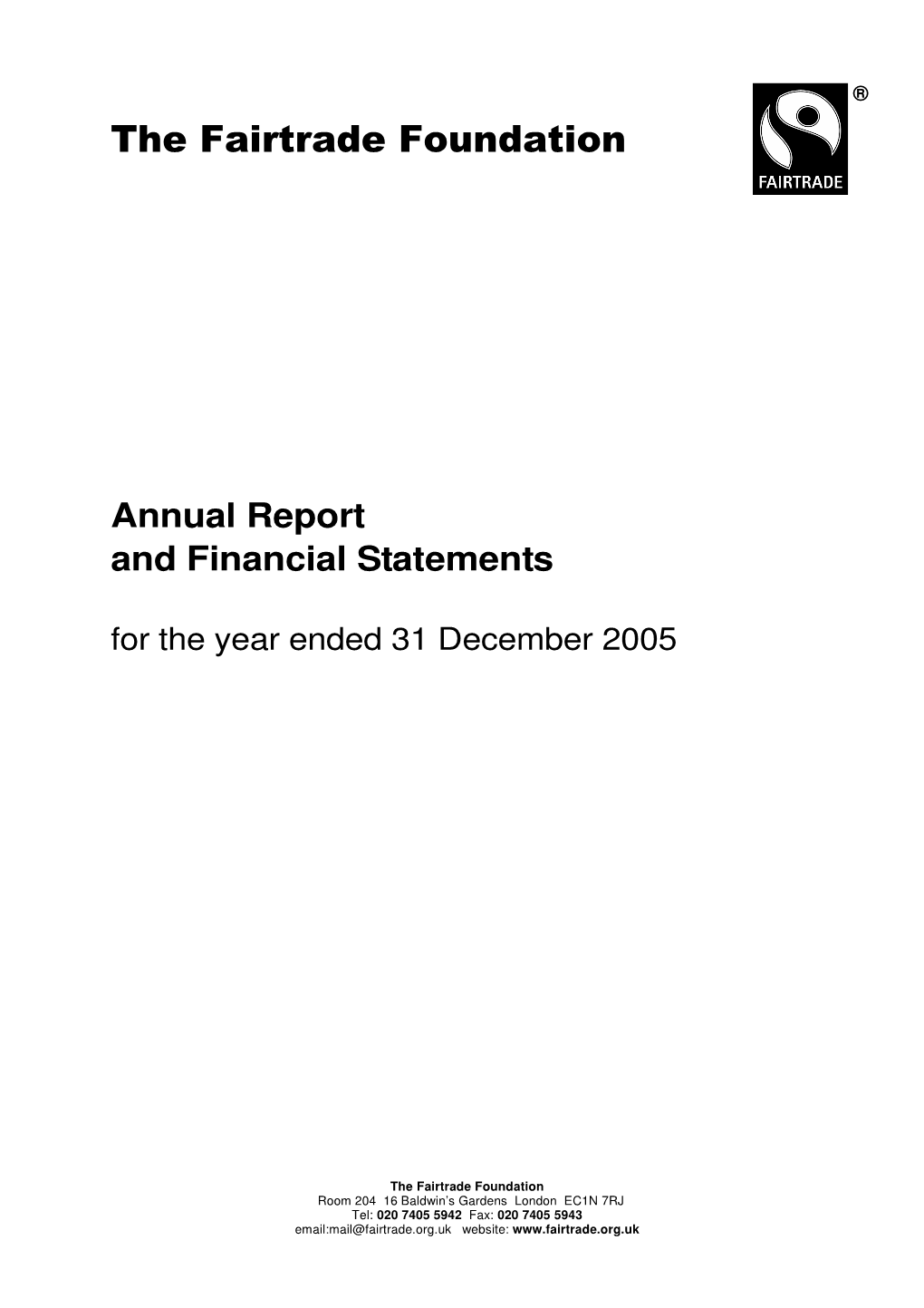 Download the 2005/2006 Annual Review And