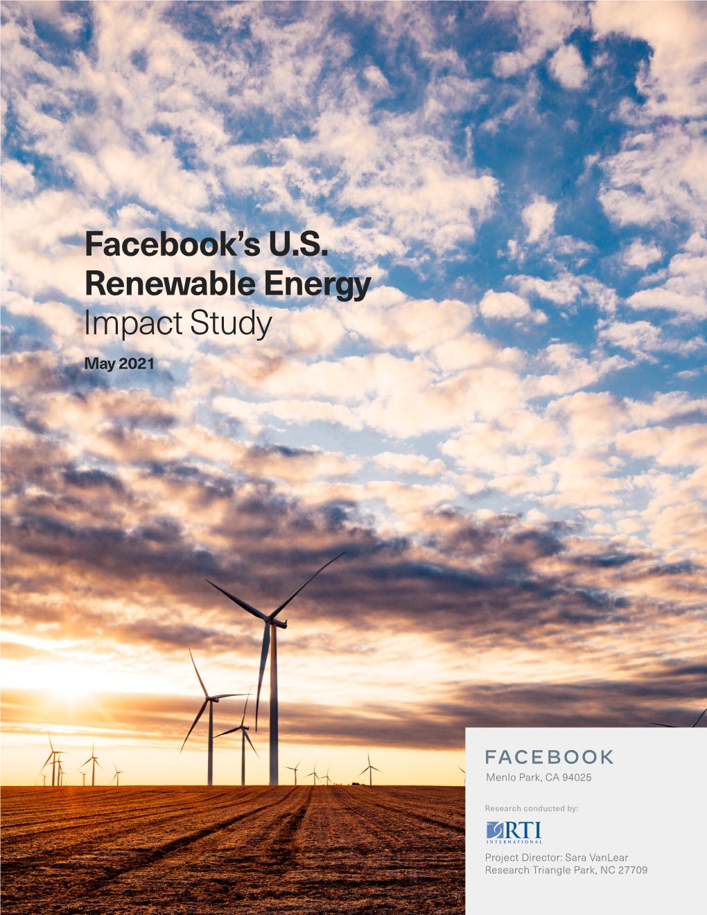 Facebook's U.S. Renewable Energy Impact Study