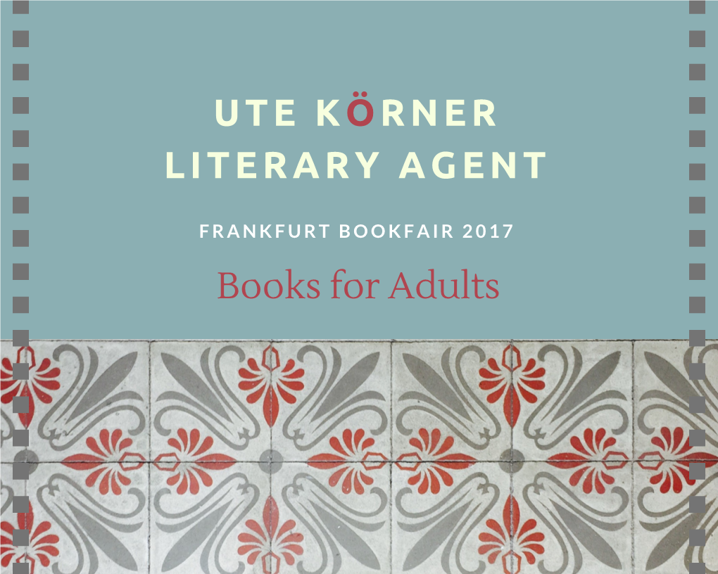 Ute Körner Literary Agent List of Clients