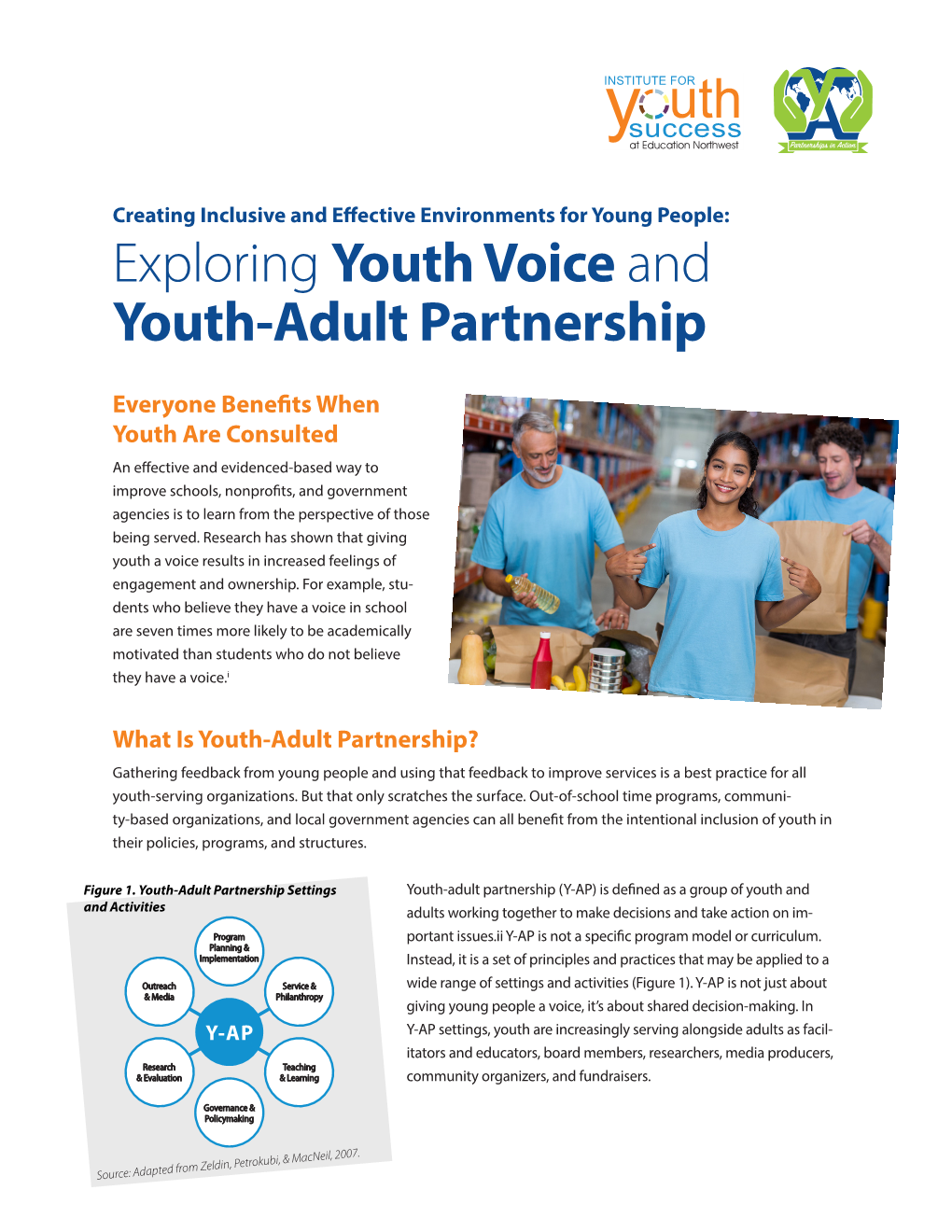 Exploring Youth Voice and Youth-Adult Partnership