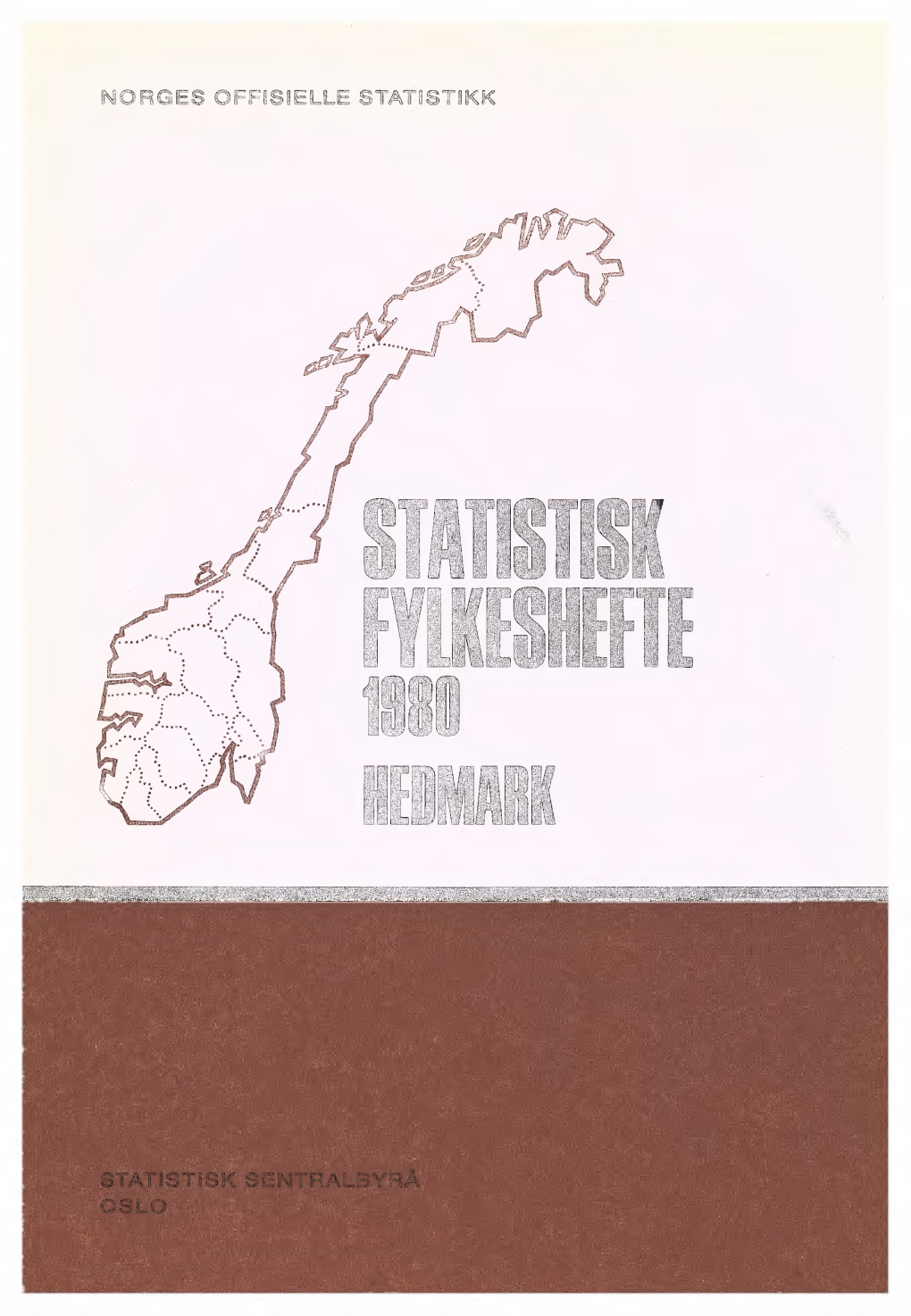 Statistisk Fylkeshefte 1980. Hedmark