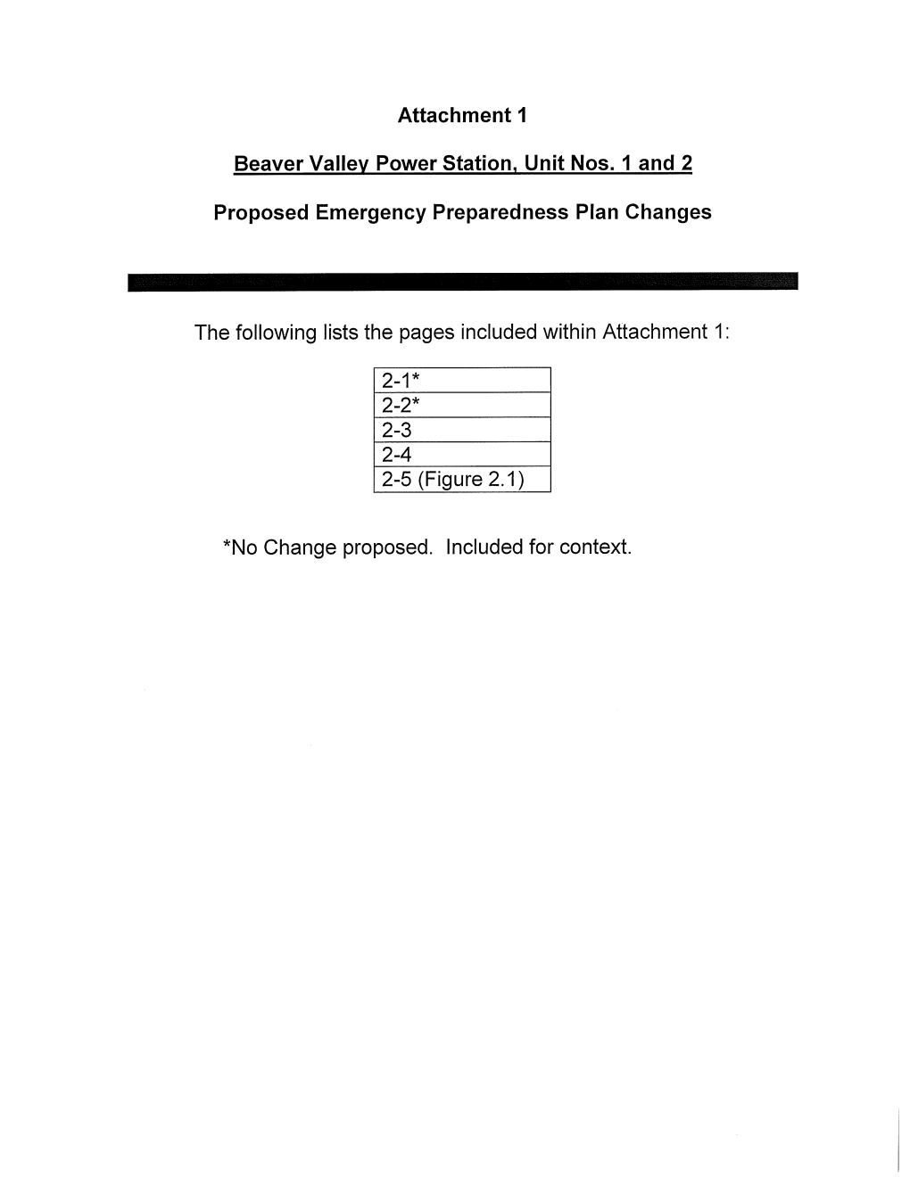 Retyped Emergency Preparedness Plan Pages