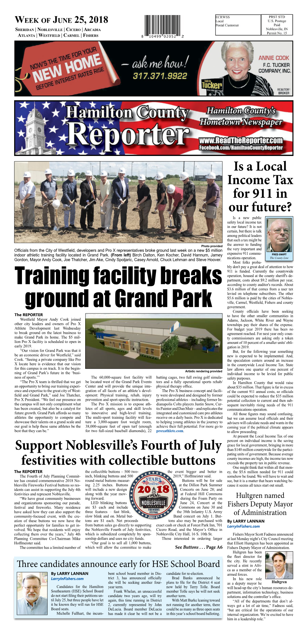 Training Facility Breaks Ground at Grand Park